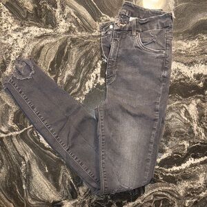 American Eagle Outfitters Dark Gray Straight Leg Jeans